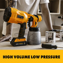 DEKO DKSG SERIES HVLP 800 ML &amp; 3 NOZZLES HIGH POWER ELECTRIC PAINT SPRAYER  PAINT GUN PNEUMATIC GUN AIR BRUSH HOME DIY