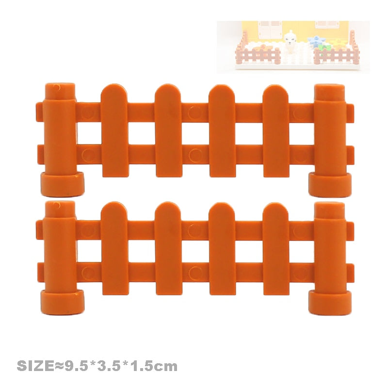 Big Building Blocks Pipeline Playground Spin Parts Slide Ladder Gear Swing Compatible Bricks Baby Assemble Interactive Toys Gift