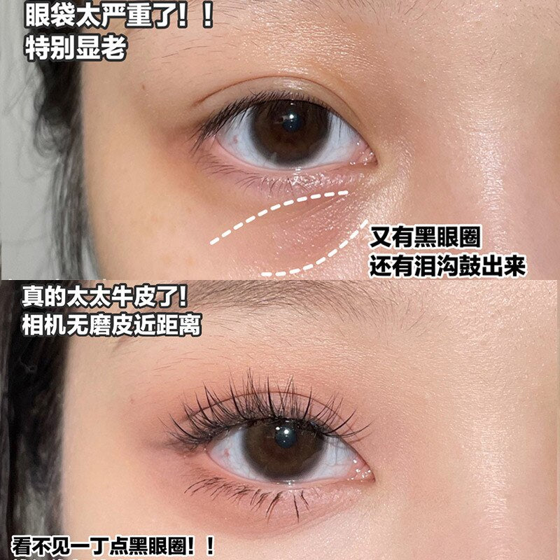 3-Color Concealer Palette Long Lasting Cover Dark Circles Acne Pores Cream Shading Highlighter Moisturize Face Makeup Cometics