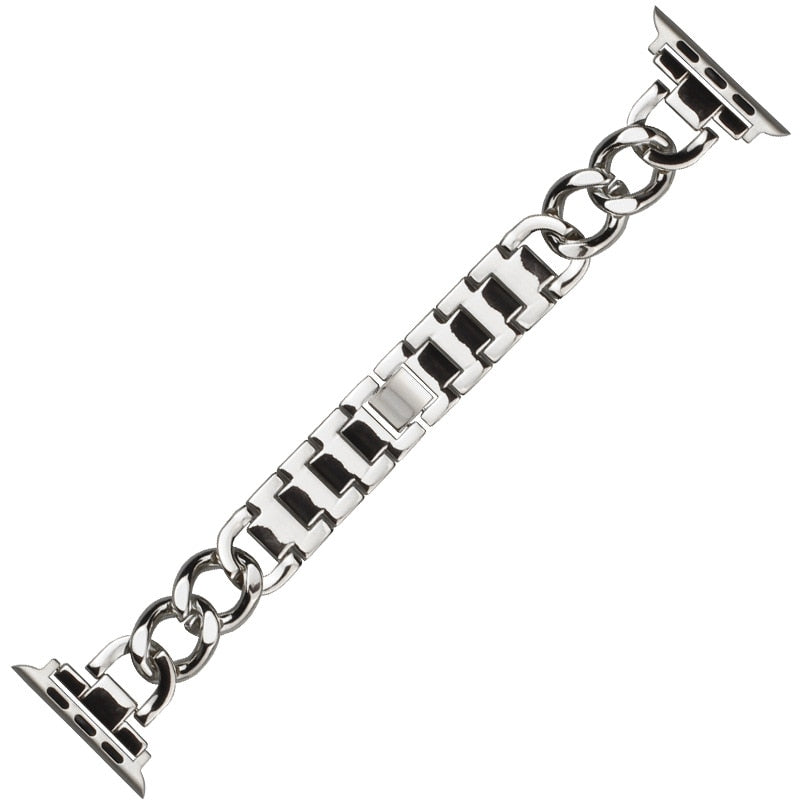 Stainless Steel Strap for Apple Watch 6 4 Se 7 Band 44mm 42mm 45mm 38/41 for Apple Watch Series 5 40mm Strap Band Bracelet Belt