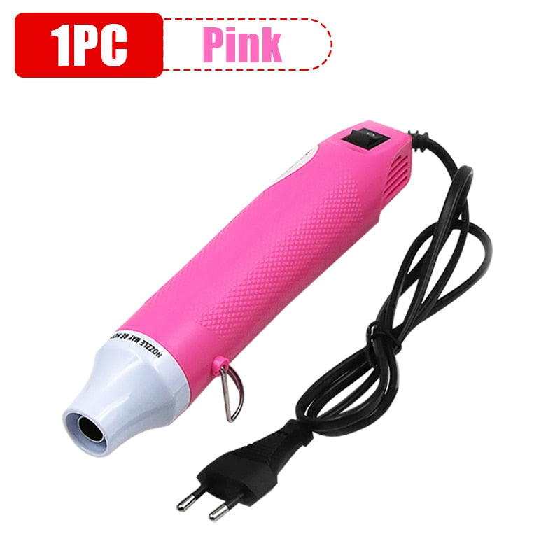 220V Hot Air Gun DIY Hot Air Gun Electric Power tool Hair Dryer Soldering Wrap Blower Heater Shrink sheet Air Heat Gun DIY tool