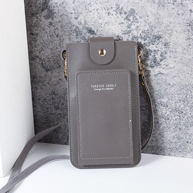 Silver Mobile Phone Mini Bags Small Clutches Shoulder Bag Crocodile Leather Women Handbag Black Clutch Purse Handbag Flap