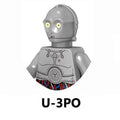 Disney R2-D2 Building Blocks C-3PO General Grievous R4-P17 K-2SO IG88 Battle Buzz Droid Star Bricks Action Figures Christmas Toy