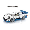 67 models City Racing Car Speed Champions Sports Building Blocks Bricks Classic Rally Super Racers F1 Great Vehicles kits toys