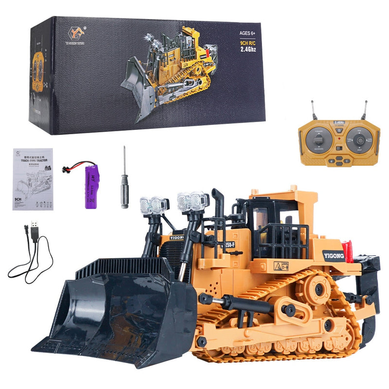 RC Excavator Dumper RC Car Toy 2.4G Remote Control Engineering Vehicle Crawler Truck Bulldozer Children Toys for Boys Kids Gifts