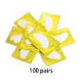 OWOSC 100PCS V Shaped Eyelash Patches Hydrogel Gel Eye Patches Wholesale false Eyelash Extension Under Eye Pads Makeup Tools