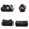 Women Genuine Leather Handbags Designer Rotating metal lock Ladies Shoulder Bags Fashion New Luxury Brand Female Messenger Bag