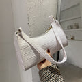Fashion Exquisite Shopping Bag Retro Casual Women Totes Shoulder Bags Female Leather Solid Color Chain Handbag for Women 2022