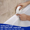 Bathroom Shower Sink Bath Sealing Tape Strip White PVC Self Adhesive Waterproof Wall Sticker for Bathroom Kitchen Caulk Strip