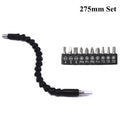 Flexible Shaft Extension Screwdriver Drill Bit Holder Link for Electronic Drill 200/250/295/400mm Hex Screwdriver Soft Shafts