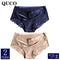2pcs/lot QUCO Brand sexy Women Underwear High Quality Women Panties Seamless Underwear Solid  Lingerie underwear women