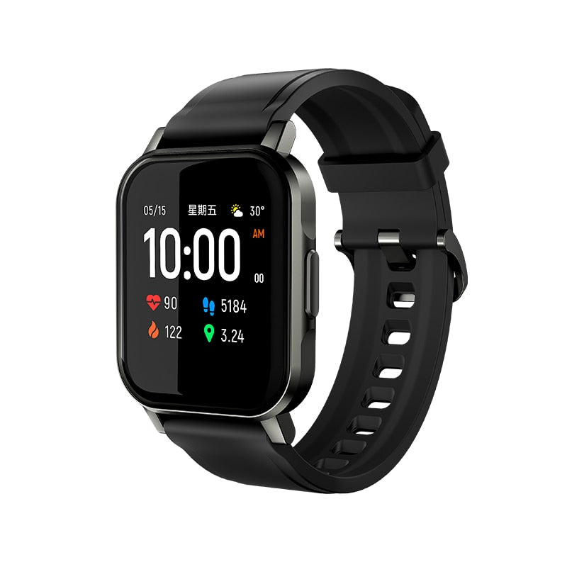 Haylou Solar Mini Haylou LS02 Smart Watch,IP68 Waterproof ,12 Sport Models,Bluetooth 5.0 Sport Heart Rate Monito,English Version