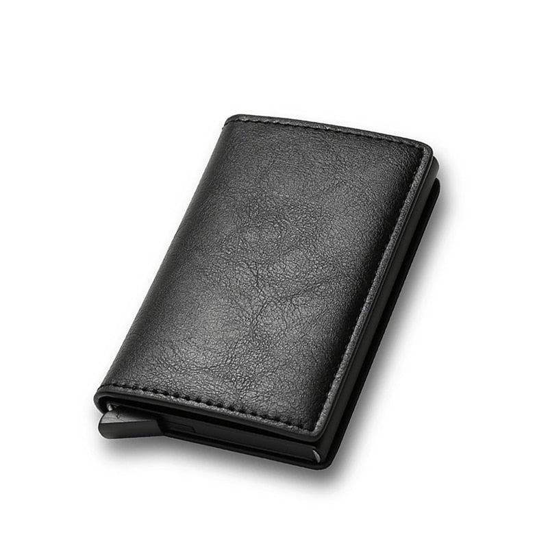Rfid Card Holder Wallets for Men Money Bag Male Short Leather Walet Small Slim Leather Smart Thin Wallets Purse Drop Shipping