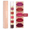 5 In 1 Matte Lipstick Kit Combo Strip Velvet Sexy Red Lip Tint Non-stick Cup Lip Gloss Lip Oil Makeup Lips Cosmetic Set