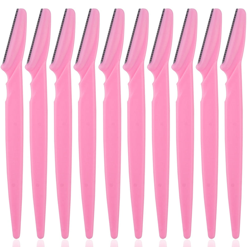 3/4/10Pcs Eyebrow Trimmer Safe Facial Blades Shaping Knife Eye Brow Shaver Face Hair Removal Razor Blades Woman Makeup Tools