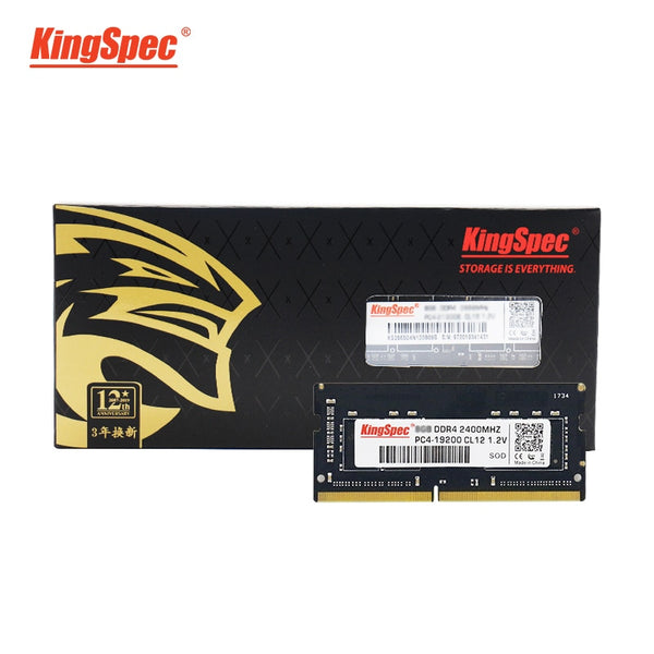 KingSpec Memoria Ram ddr4 4GB 8GB 16GB 2666MHz 3200 RAM for Laptop Notebook Memoria RAM DDR4 1.2V Laptop RAM 260pin SO-DIMM Rams