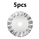 LeatherCraft 45mm Rotary Cutter Leather Cutting Tool Fabric Cutter Circular Blade DIY Patchwork Sewing Quilting Fit Olfa Cut