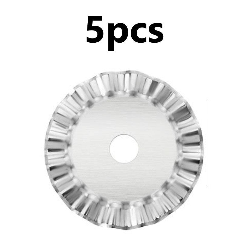 LeatherCraft 45mm Rotary Cutter Leather Cutting Tool Fabric Cutter Circular Blade DIY Patchwork Sewing Quilting Fit Olfa Cut