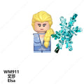 Disney Mini Action Toy Figures Building Blocks Cartoon dolls Toy Story Mickey Mouse Winnie The Pooh Frozen Stitch Donald Duck
