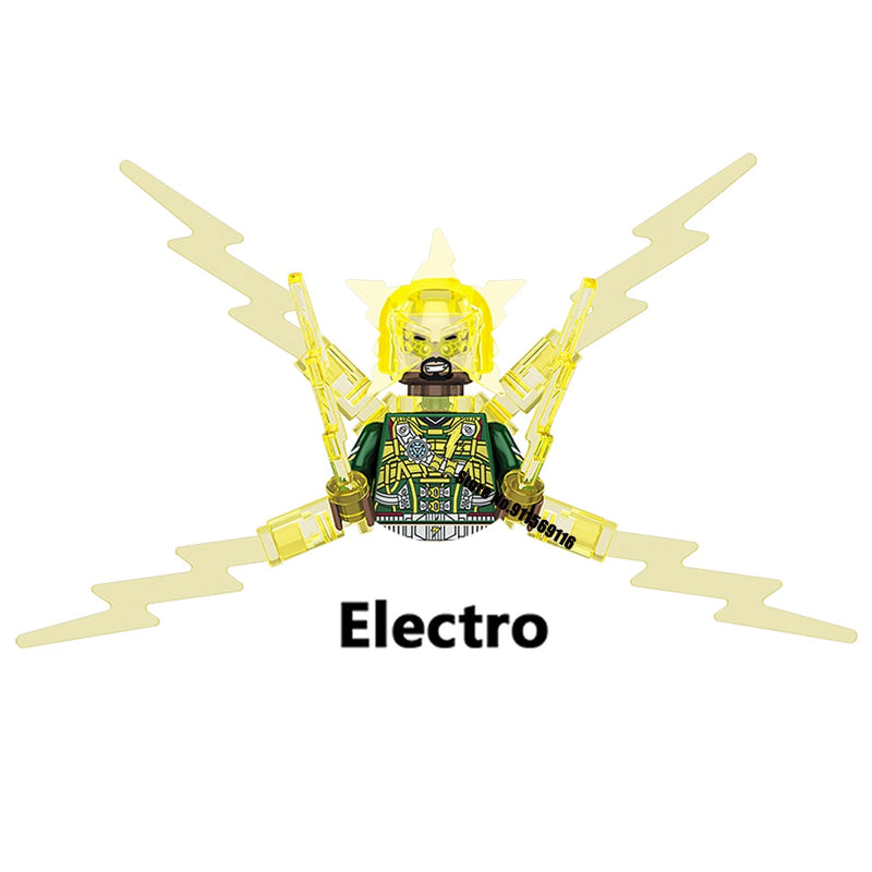 DISNEY Building Blocks Sandman Electro Figure Kid Toy KF6153 KF1654 XP423 Bricks