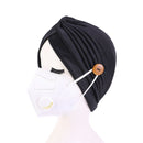 Fashion Muslim Turban Scarf For Women Islamic Inner Hijab Caps Twisted Arab wrap Head Wraps Musulman Turbante Mujer