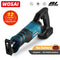WOSAI 20V Brushless Electric Reciprocating Saw Adjustable Three Orientations Modes Cutting Saw Portable Cordless Power Tools