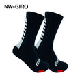 NW-GIRO 2022 New Cycling Socks Bike Nurse Compression Road Bike Running Mtb Knee-high White Sports Funny Brand Black