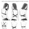Sexy Women Lingerie U Backless Bras Underwear Deep U Low Cut Push Up Bra Intimates ECMLN Female Breathable Bralette
