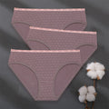 3PCS/Set Women Panties Cotton Underwear Patchwork Cute Design Female Lingerie Underpants Pantys Sexy Briefs Intimates for Girls