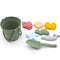 Children Summer Toys with Cute Animal Model Ins Seaside Beach Toys Rubber Dune Sand Mold Tools Sets Baby Bath Toy Kids Swim Toy