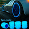 4pcs Luminous Valve Caps Fluorescent Night Glowing Car Motorcycle Bicycle Bike Wheel Tyre Hub Luminous Valve Stem Caps Decors
