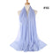 Hijab Scarf 72*175cm Plain Chiffon Scarves For Women Muslim Fasion Islam Clothing Headscarves Shawl For Ladies Headwrap Ramadan