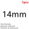 High Quality Hole Puncher Leather Hole Punch Round Steel Leather Craft Hollow Hole Punch 1mm-25mm Gaskets Plastic Rubber Tools