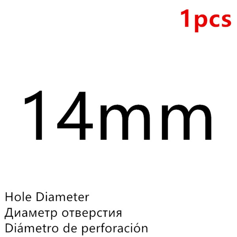 High Quality Hole Puncher Leather Hole Punch Round Steel Leather Craft Hollow Hole Punch 1mm-25mm Gaskets Plastic Rubber Tools