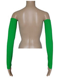 New Fashion One Piece Sleeves Arm Cover Shrug Hijab Muslim Women Hijab 20 Colors Arm Warmers Femme