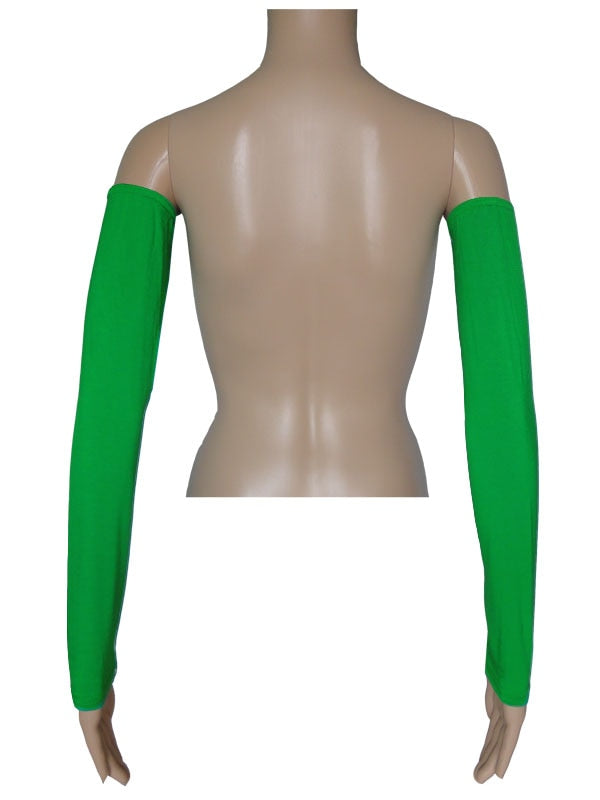 New Fashion One Piece Sleeves Arm Cover Shrug Hijab Muslim Women Hijab 20 Colors Arm Warmers Femme