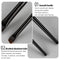 1pcs Professional Black Eyebrow Inclined Flat Angled Brush Makeup Tool Wooden Pole Eyeliner Eyeshadow Eye Brow Women Cosmetic