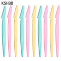 3/10/15 Pcs Professional Trimmer Safe Blade Shaping Knife Eyebrow Blades Face Hair Removal Scraper Shaver Makeup Beauty Tools