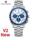 PAGANI DESIGN 2022 New Men&#39;s Watches Top Luxury Quartz Watch For Men Automatic Date Speed Chronograph Sapphire Mirror Wristwatch