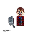 WM6075 WM6101 WM6102 Halloween Horror Movie Building Blocks The Shining Silent Hill Bricks Jack Pyramid mini Action toy Figures