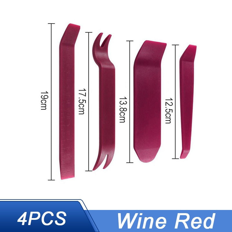 Car Audio Disassembly Tools Door Clip Panel Trim Removal Tools Kits Car Interior Plastic Disassembly Seesaw Conversion Tool