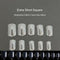 Gel Nails Extension System Full Cover Sculpted Clear Stiletto Coffin False Nail Tips 240pcs/bag
