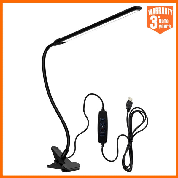 Xiaomi LED Desk Lamp Eye-protected USB Table Lamp Clip on Light with Switch 9-Levels Brighness 3 Colors for Reading Working