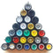 4PCS 1/64 Scale Alloy Car Model 5.2mm/11mm Size Rubber Tires + Wheels + Axles for Modified 1:64 Matchbox/Domeka/HW Model Cars