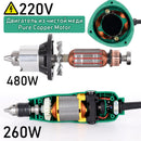 High-Power Engraver Electric Drill Engraving Dremel Rotary Tool 260W/480W Machine With Flexible Shaft 6-Position Variable Speed