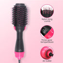 3 In1 Hair Curler Dryer Brush Electric Blow Dryer Comb Hair Curling Wand Detachable Brush Kit Negative Ion Straightener
