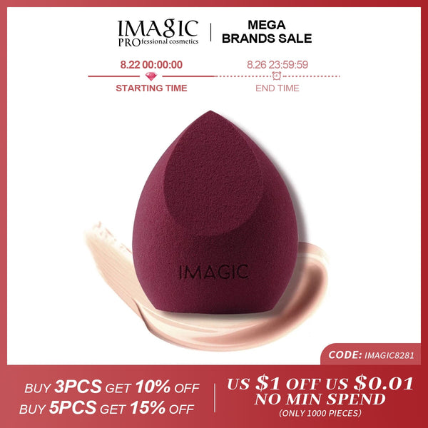 IMAGIC  Makeup Sponge Puff  Professional Cosmetic Puff For Foundation Beauty Cosmetic make up sponge Puff