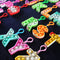 26-letter Keychain Fidget Toys Silicone Push Bubble Simple Dimple Bag Ornaments Popite Anti Stress Kids Birthday Gifts