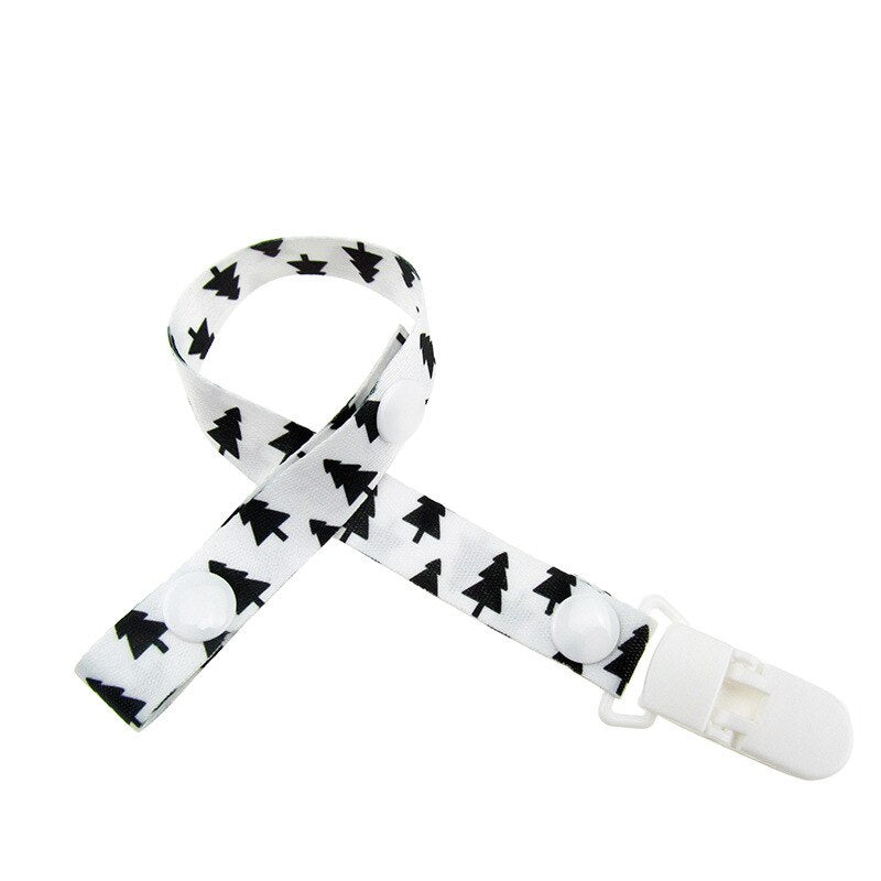 1pc Adjust Baby Pacifier Clip Chain Ribbon Dummy Holder Soother Pacifier Clips Strap Nipple Holder for Infant Feeding