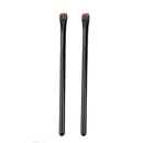 Professional Eye Makeup Brushes Black Flat Eyeliner Brush Eyebrow Application Lip Makeup Brush Eye Patch Makeup Tools 2/3pcs